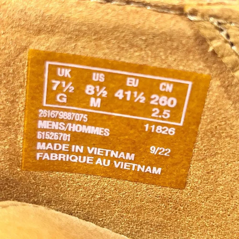 Men's Tan Leather Chukka Boots - Classic Lace-Up